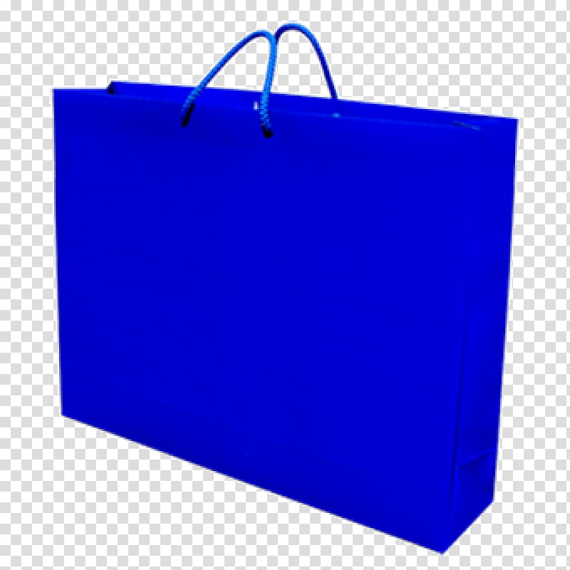 Shopping Bag, Rectangle, Blue, Cobalt Blue, Electric Blue, Paper Bag, Office Supplies, Packaging And Labeling transparent background PNG clipart