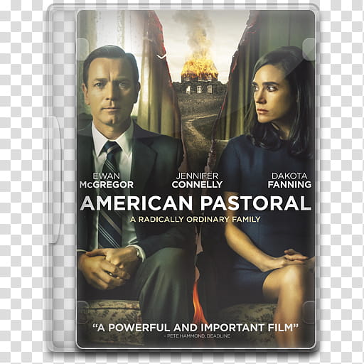Movie Icon Mega , American Pastoral, American Pastoral movie poster transparent background PNG clipart