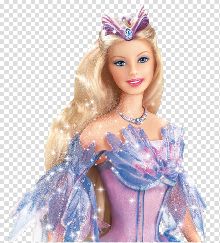 BARBIE IN THE SWAN LAKE DOLL transparent background PNG clipart