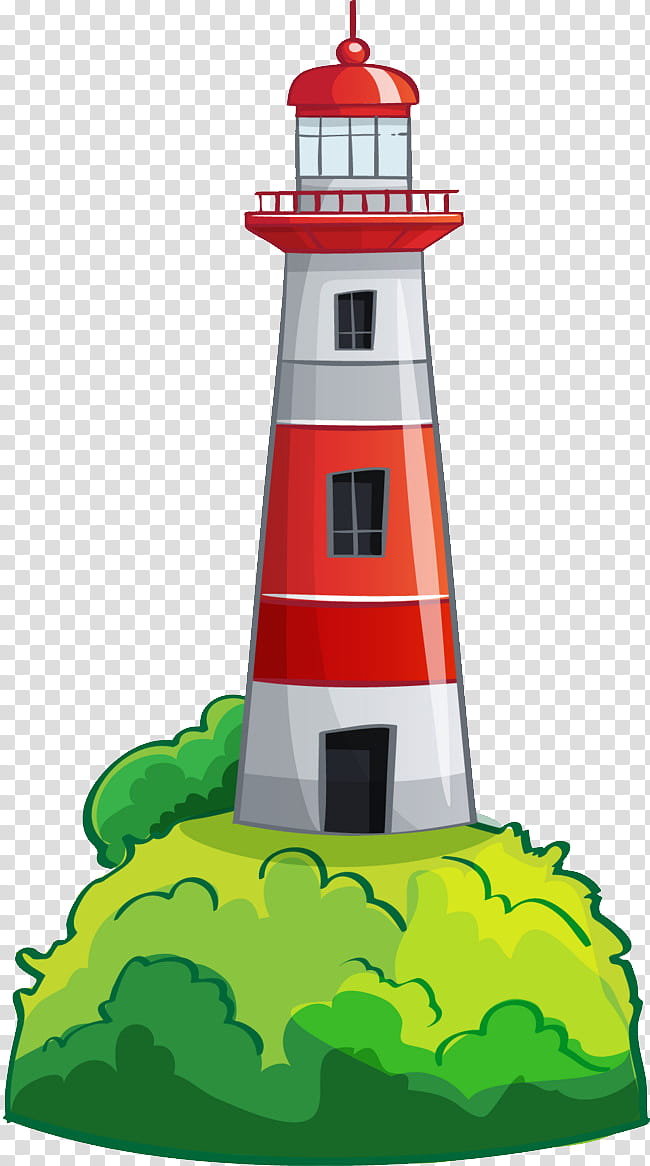 Drawing Lighthouse, Cartoon, Tower, Beacon, Observation Tower