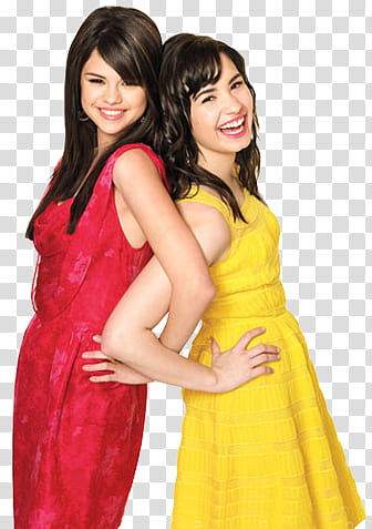 Demi and Selena transparent background PNG clipart