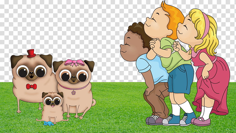 Friendship, Puppy, Olfaction, Cartoon, Drawing, Animation, Grass, Fawn transparent background PNG clipart