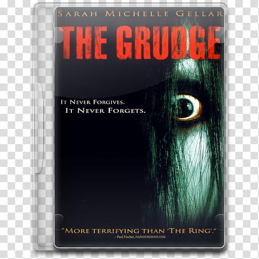 Movie Icon Mega , The Grudge, The Grudge DVD case transparent background PNG clipart