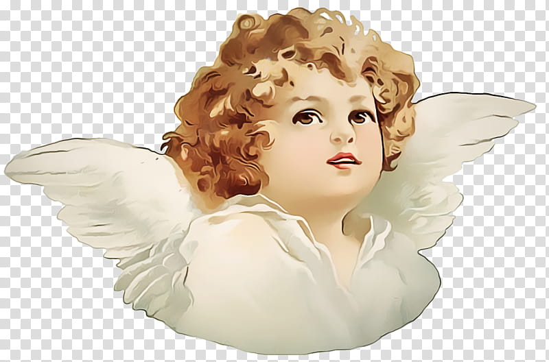 angel supernatural creature fictional character figurine sculpture, Statue, Wing transparent background PNG clipart