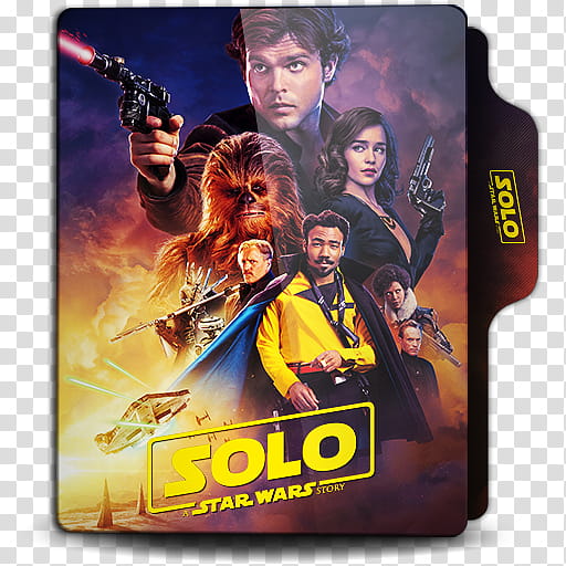 Solo A Star Wars Story  folder icon, Templates  transparent background PNG clipart