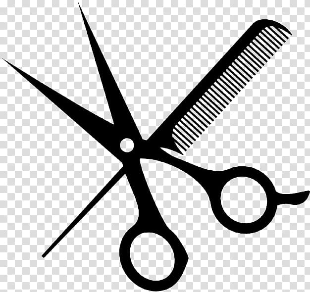 Hair, Comb, Haircutting Shears, Hairdresser, Hairstyle, Beauty Parlour, Scissors, Barber transparent background PNG clipart