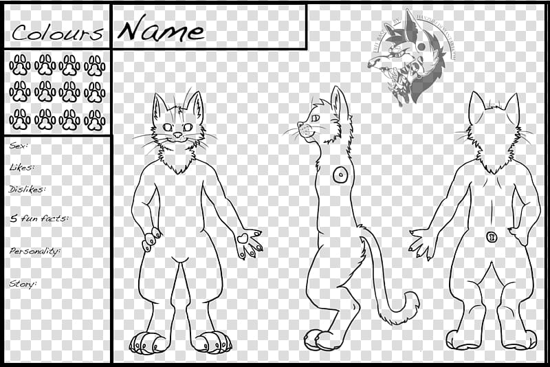 35+ Latest Free Furry Reference Sheet Cat