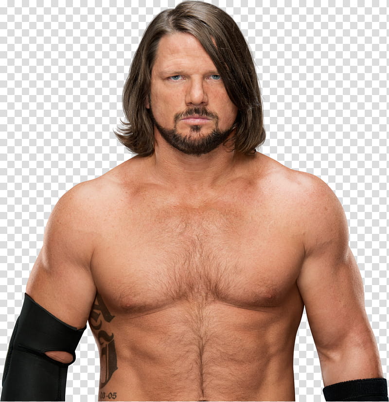 AJ Styles Without WWE Title  transparent background PNG clipart