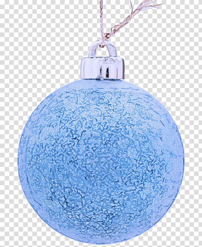 Christmas ornament, Blue, Turquoise, Christmas Decoration, Holiday Ornament, Interior Design, Glitter transparent background PNG clipart