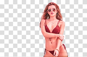 Bella Thorne , (2) transparent background PNG clipart thumbnail