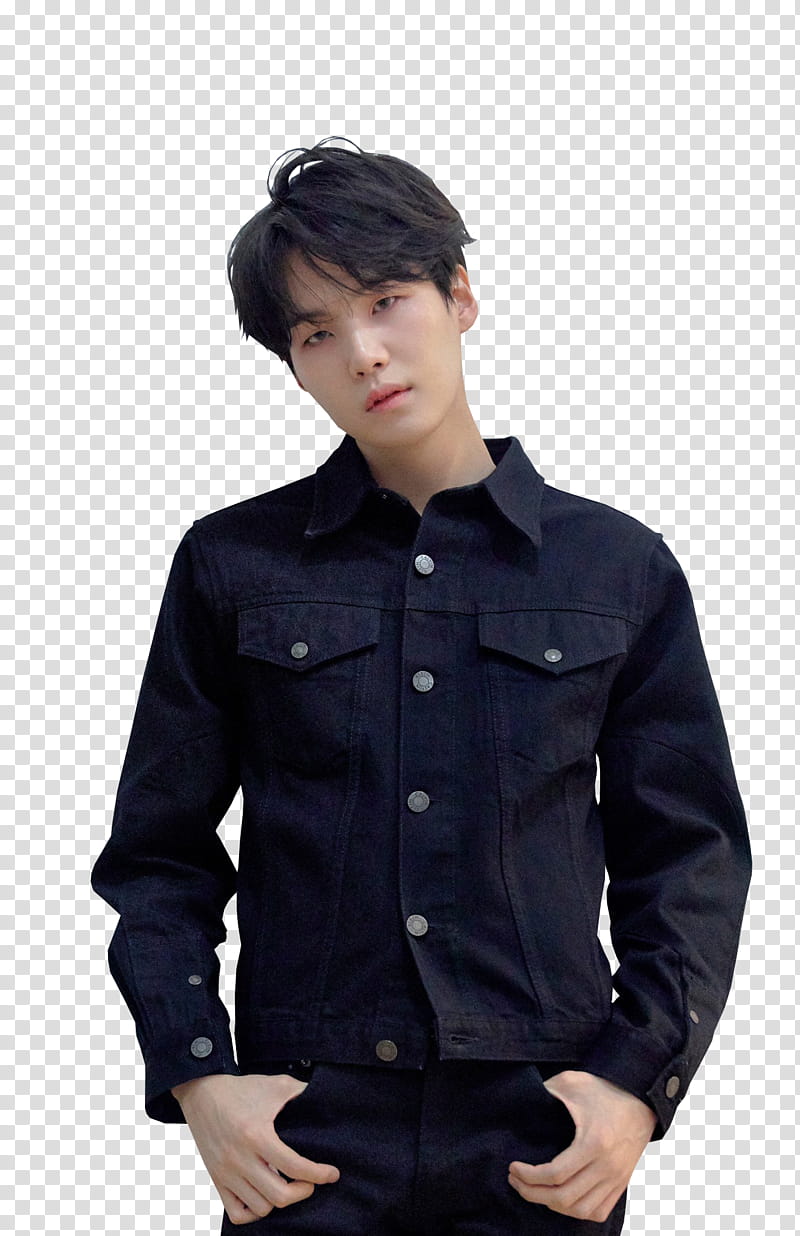 BTS LOVE YOURSELF TEAR , man standing while putting his thumbs in his pockets transparent background PNG clipart
