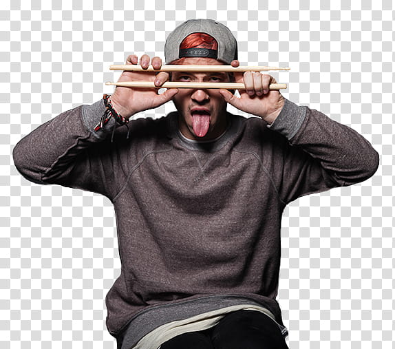 Josh Dun Drumsticks transparent background PNG clipart