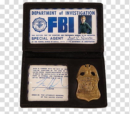 AESTHETIC GRUNGE, FBI wallet transparent background PNG clipart
