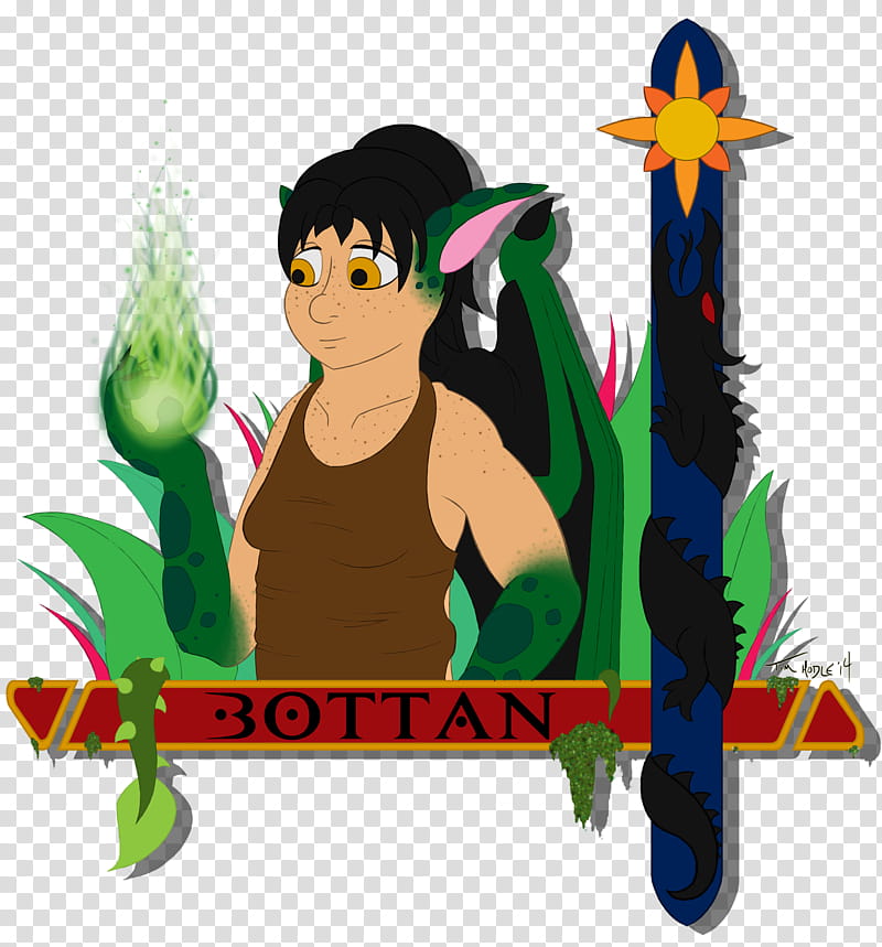 Flat Colors Bottan, Bottan character transparent background PNG clipart