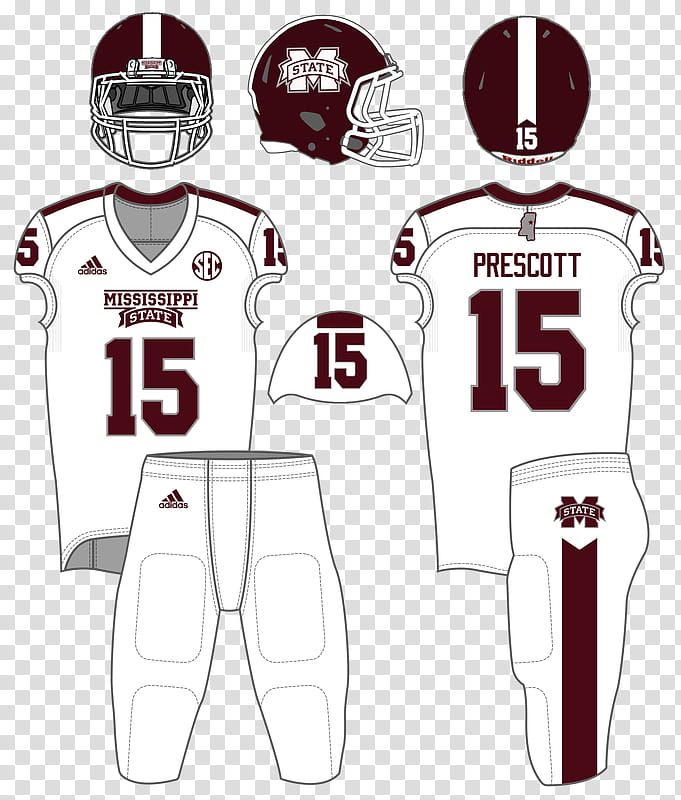American Football, Mississippi State University, Mississippi State Bulldogs Football, Ole Miss Rebels Football, Egg Bowl, Jersey, Sports Fan Jersey, Uniform transparent background PNG clipart