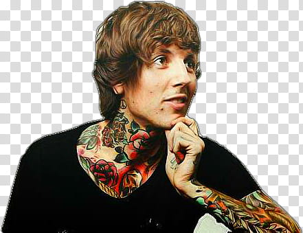 Oli and his tattoos 3 Im gonna get just the rose on my neck  Oli sykes  Bmth Oliver sykes