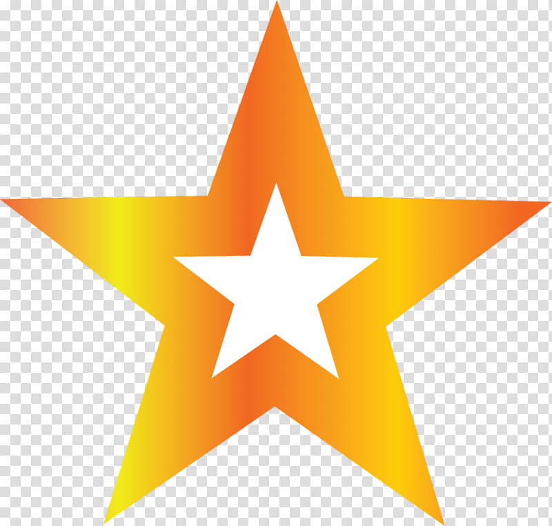 Star Symbol, 3D Computer Graphics, Clipping Path, Fivepointed Star, Rendering, Orange, Yellow transparent background PNG clipart