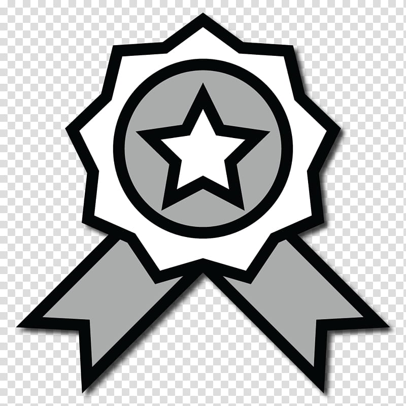 Medal Winner Black And White, Black And White
, Line, Area, Symbol, Logo, Symmetry transparent background PNG clipart