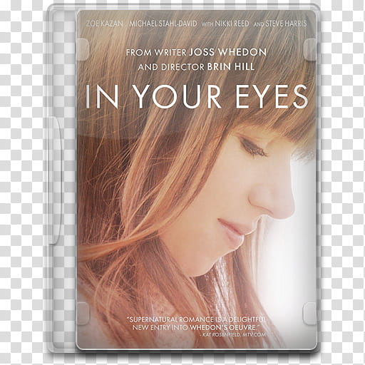 Movie Icon Mega , In Your Eyes, In Your Eyes DVD case art transparent background PNG clipart