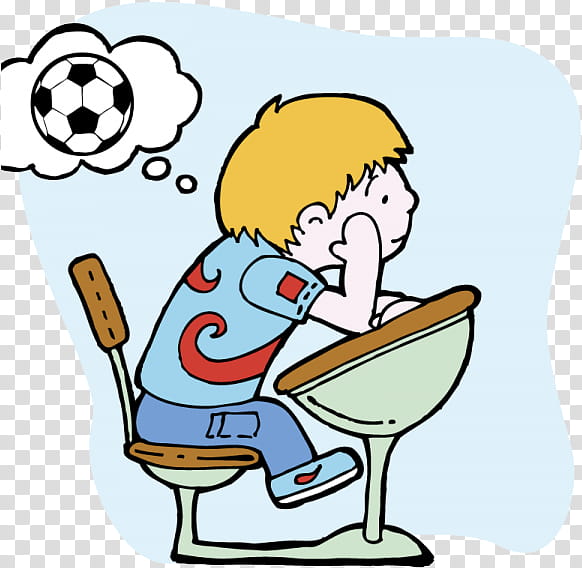 Child, Daydream, Drawing, Cartoon, Pleased, Playing Sports, Reading transparent background PNG clipart