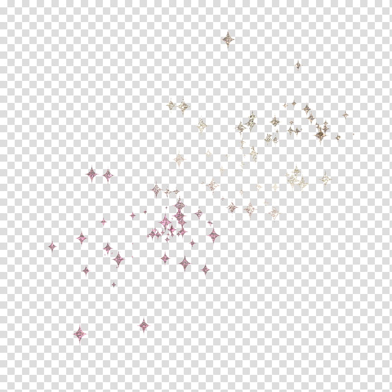 Ethreal Gems Elements, grey and pink stars illustration transparent background PNG clipart