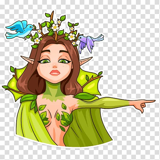 Mermaid, Sticker, Telegram, Nymph, Decal, Fairy, Wood, Cartoon transparent background PNG clipart