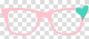 Lentes para dolls, eyeglasses frame transparent background PNG clipart