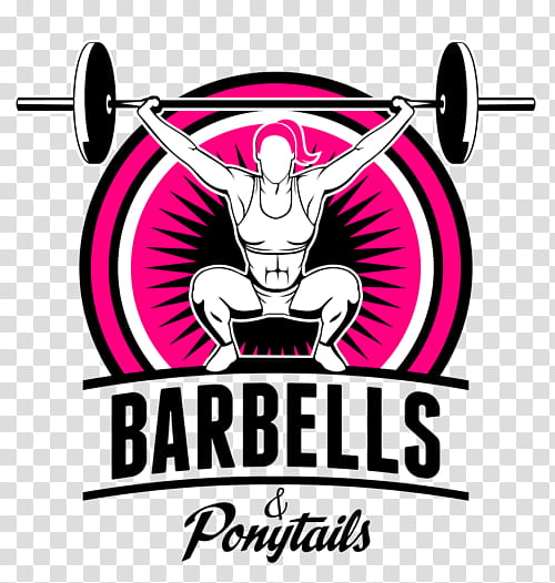 Fitness, Barbells Ponytails, Exercise, Physical Fitness, Fitness Centre, Dumbbell, Olympic Weightlifting, Squat transparent background PNG clipart
