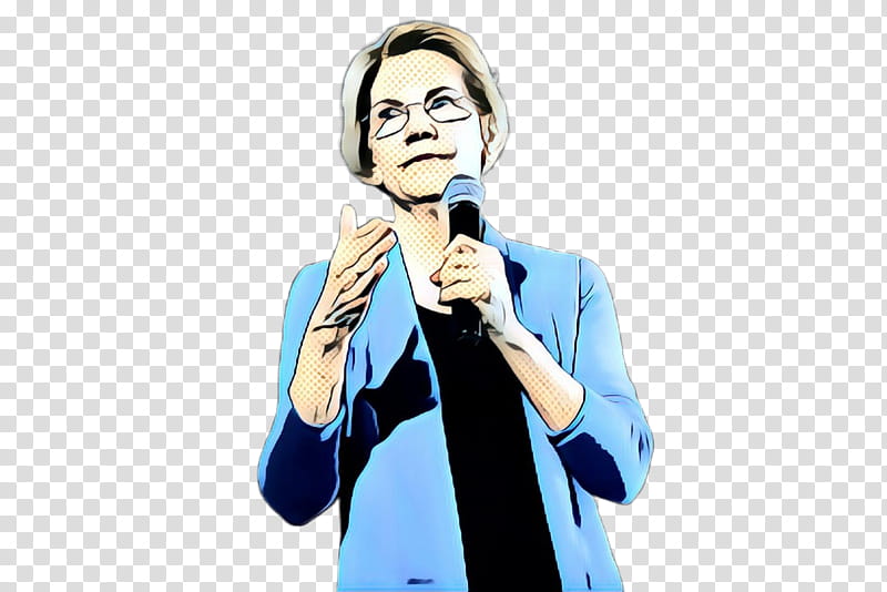 Singing, Elizabeth Warren, American Politician, Election, United States, Microphone, Communication, Behavior transparent background PNG clipart
