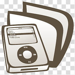 KOMIK Iconset , Music, MP player file illustration transparent background PNG clipart