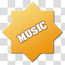 Colour Badges, Music icon transparent background PNG clipart