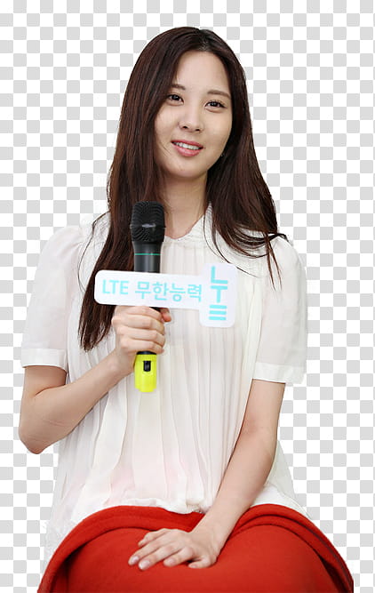 Seohyun SKT LTE Fansign transparent background PNG clipart