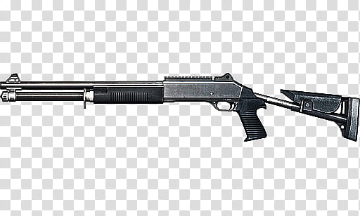 Battlefield  Weapons Render, black shotgun transparent background PNG clipart