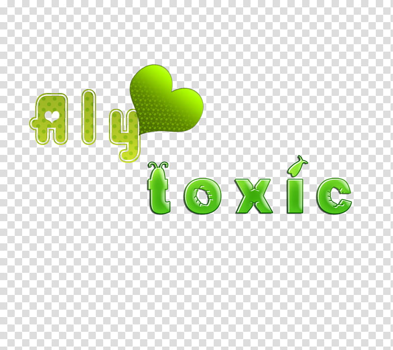 Texto Aly Toxic transparent background PNG clipart