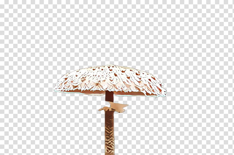 umbrella lamp mushroom tree table, Light Fixture, Beige transparent background PNG clipart