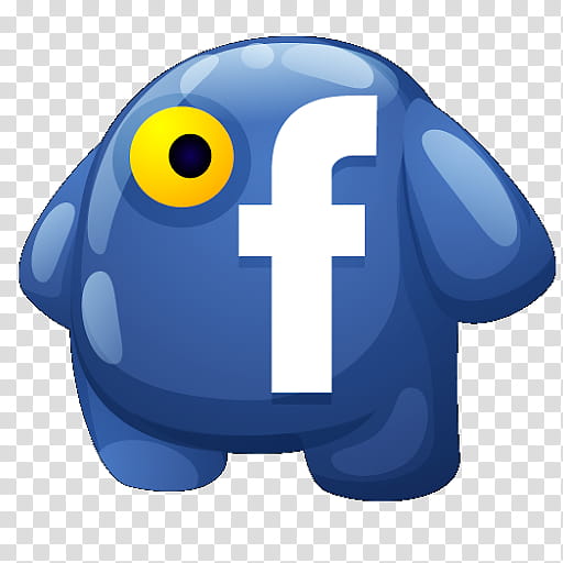 Facebook Social Media Icons, Like Button, Monster, Blog, Aboutme, Facebook Messenger, Blue, Electric Blue transparent background PNG clipart