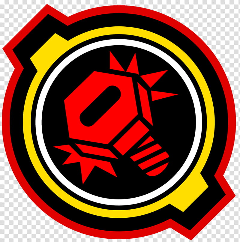 Gashat Gekitotsu Robots Logo, round red and black logo transparent background PNG clipart