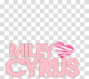 Texto Miley Cyrus transparent background PNG clipart thumbnail