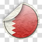 world flags, Bahrain icon transparent background PNG clipart