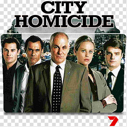 City Homicide series and season folder icons, City Homicide ( transparent background PNG clipart