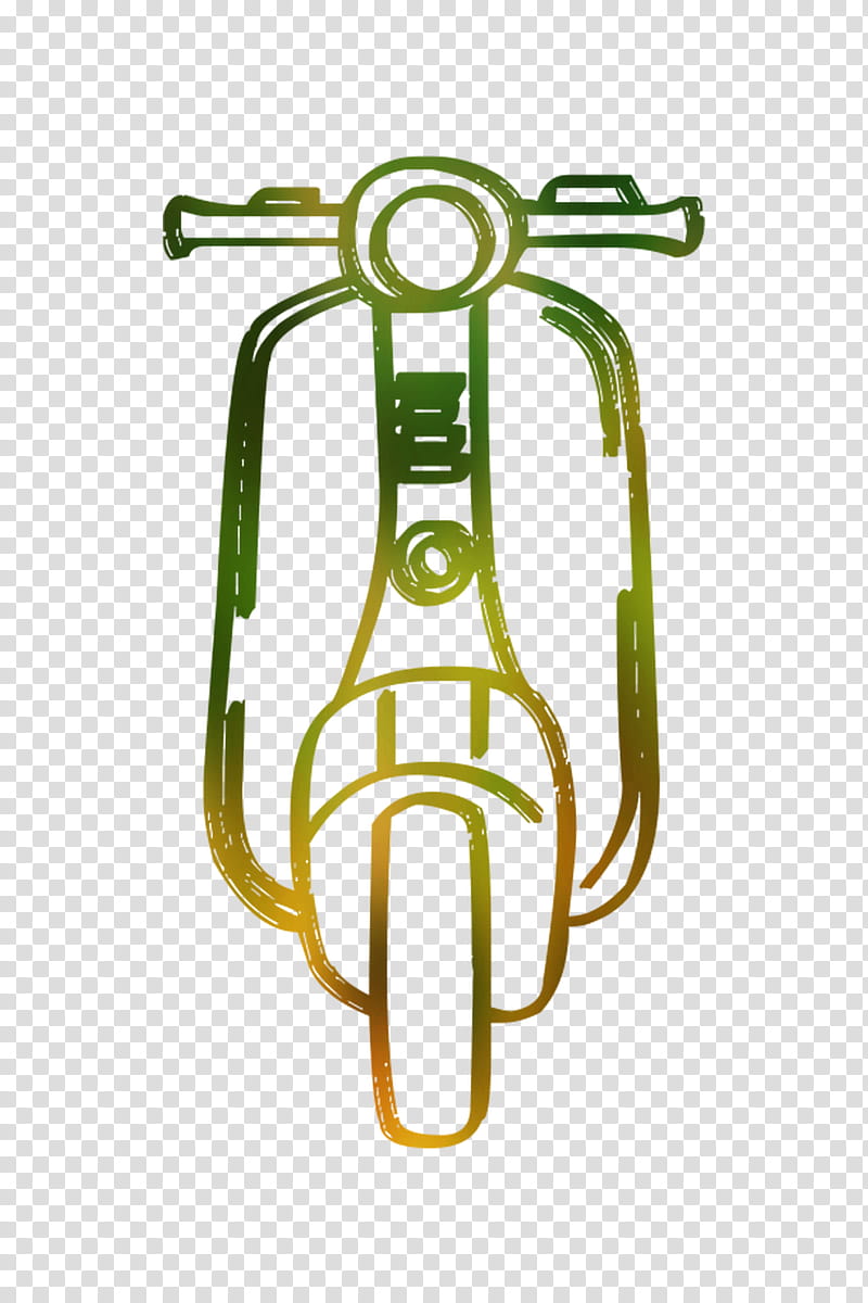 Bicycle, Scooter, Motorcycle, Green, Yellow, Bicycle Accessory, Bicycle Part transparent background PNG clipart