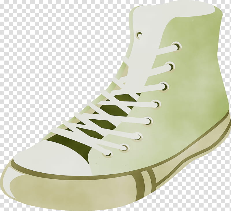 footwear green shoe sneakers plimsoll shoe, Fashion SHOES, Watercolor, Paint, Wet Ink, Athletic Shoe, Skate Shoe transparent background PNG clipart