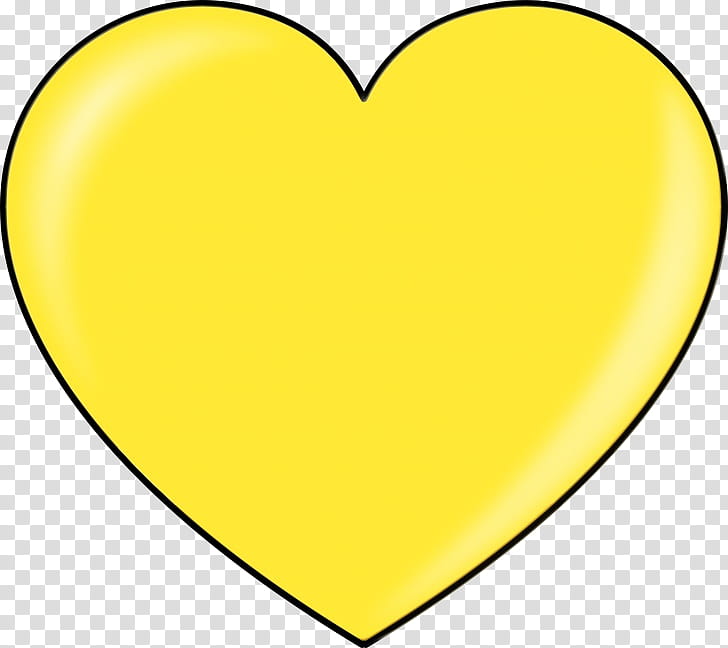 Love Heart Symbol, Yellow, Valentines Day, Sticker, Hearts, Necklace transparent background PNG clipart