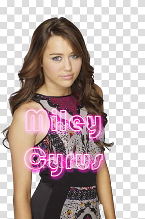 textos de Miley Cyrus transparent background PNG clipart thumbnail