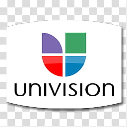 Cinema dock icons, Univision, Univision logo transparent background PNG clipart