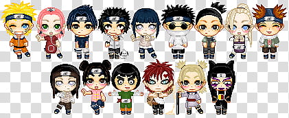 Genin, Naruto characters transparent background PNG clipart