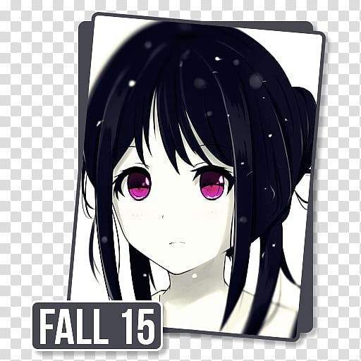 Anime Icon , Fall  F, Fall  anime shoe character folder icon illustration transparent background PNG clipart