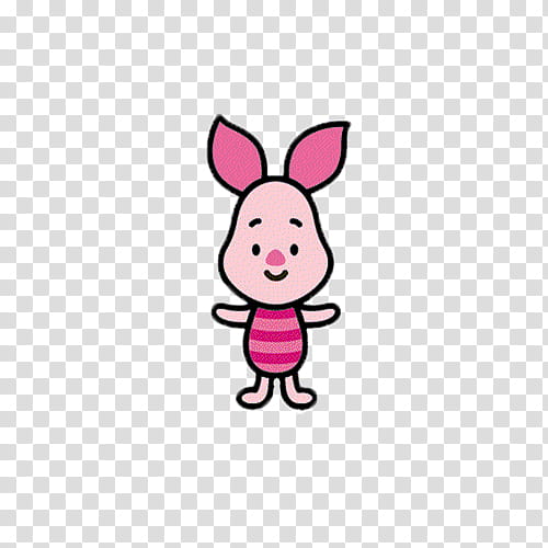 Disney Cuties, Piglet transparent background PNG clipart