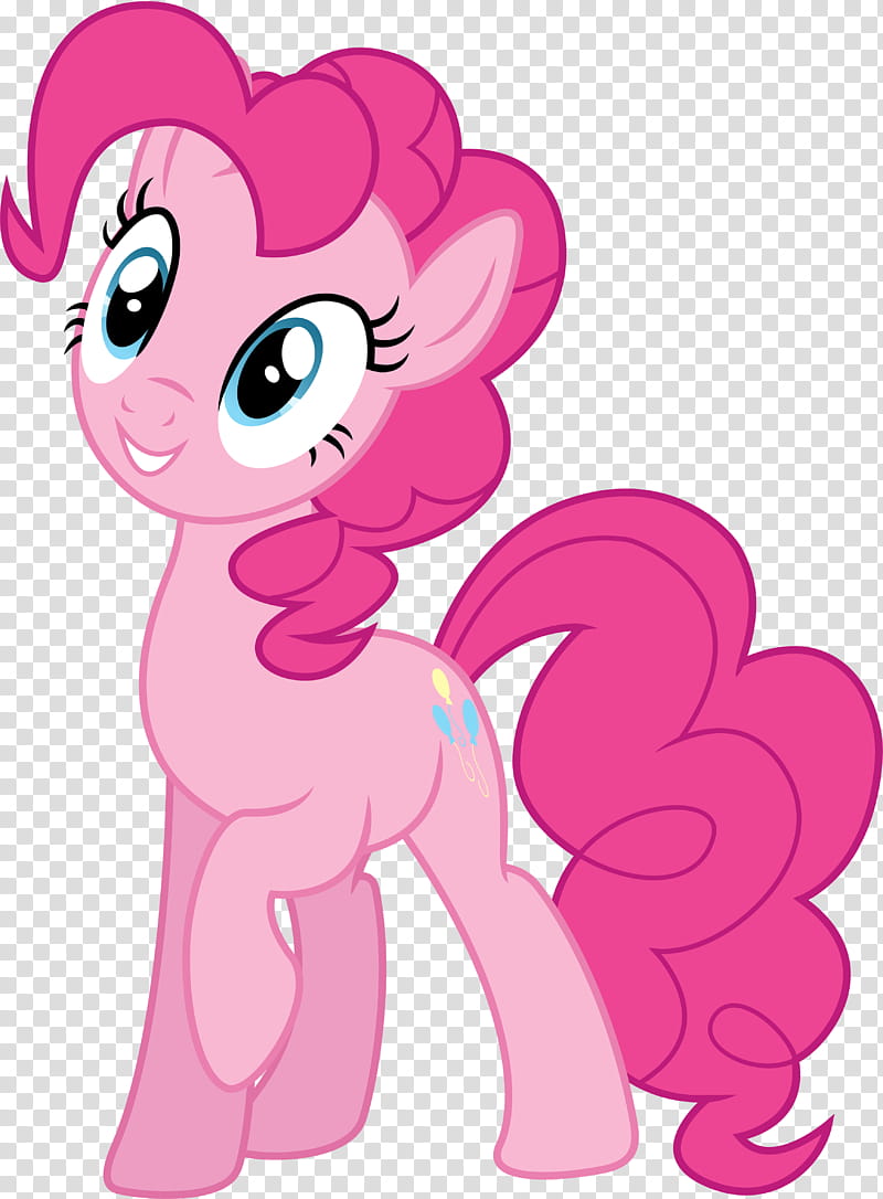 the most all ADORABLE face ever, My Little Pony Pinkie Pie transparent background PNG clipart