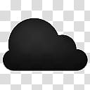 Devine Icons Part , black cloud transparent background PNG clipart